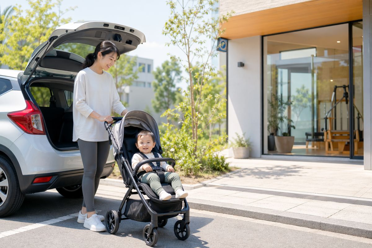 駐車場・駐輪場・子連れ対応も大切なポイント