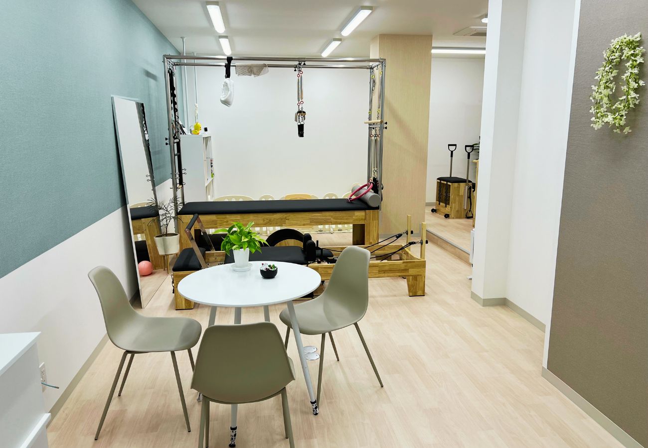 戸田市の子連れOK・完全パーソナルのマシンピラティススタジオ TRUE FORM の店内